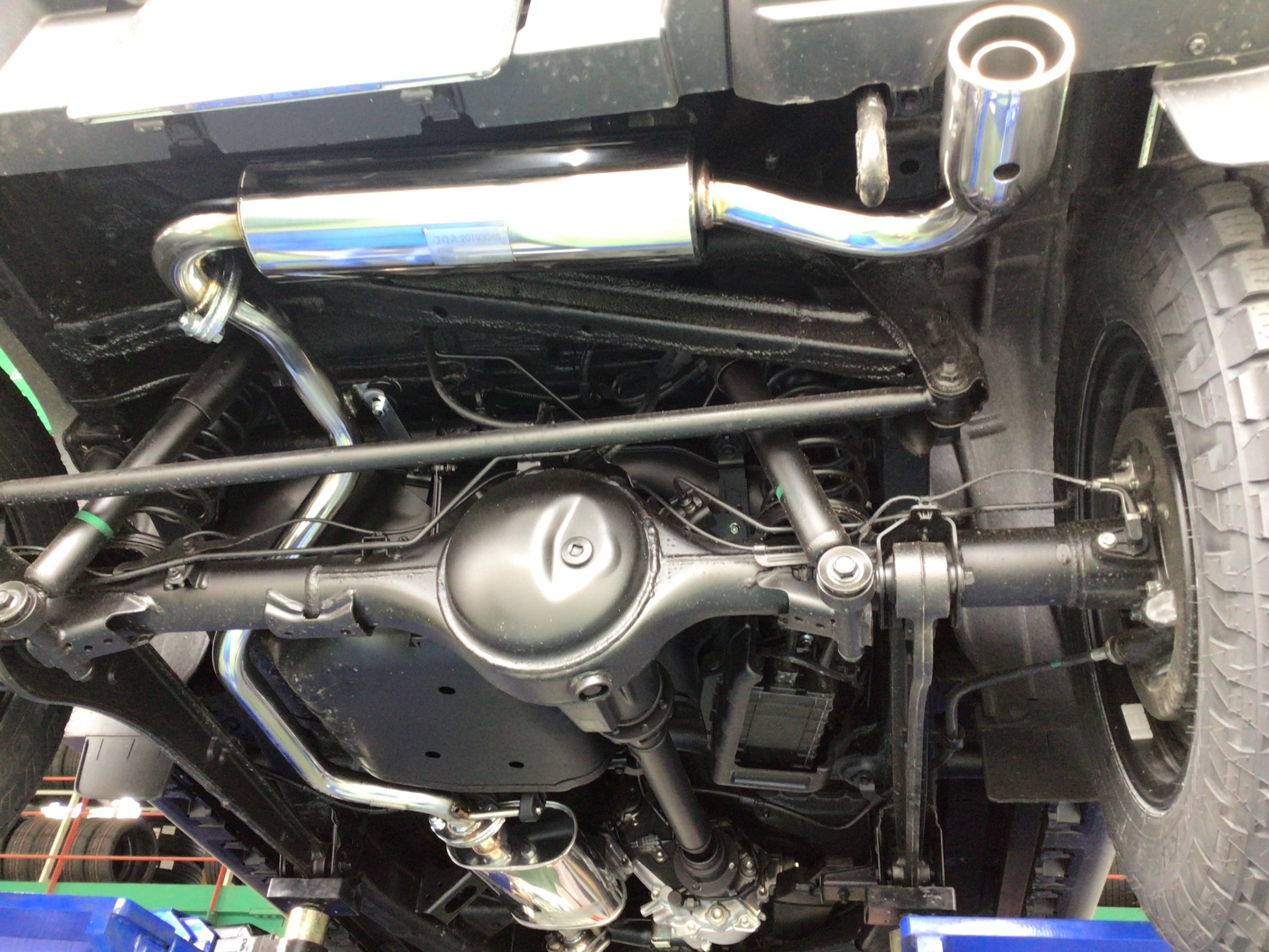ジムニーシエラ jb74 マフラー アピオ 静香御前 楽天市場】APIO アピオ 静香御前マフラー スズキジムニーシエラ