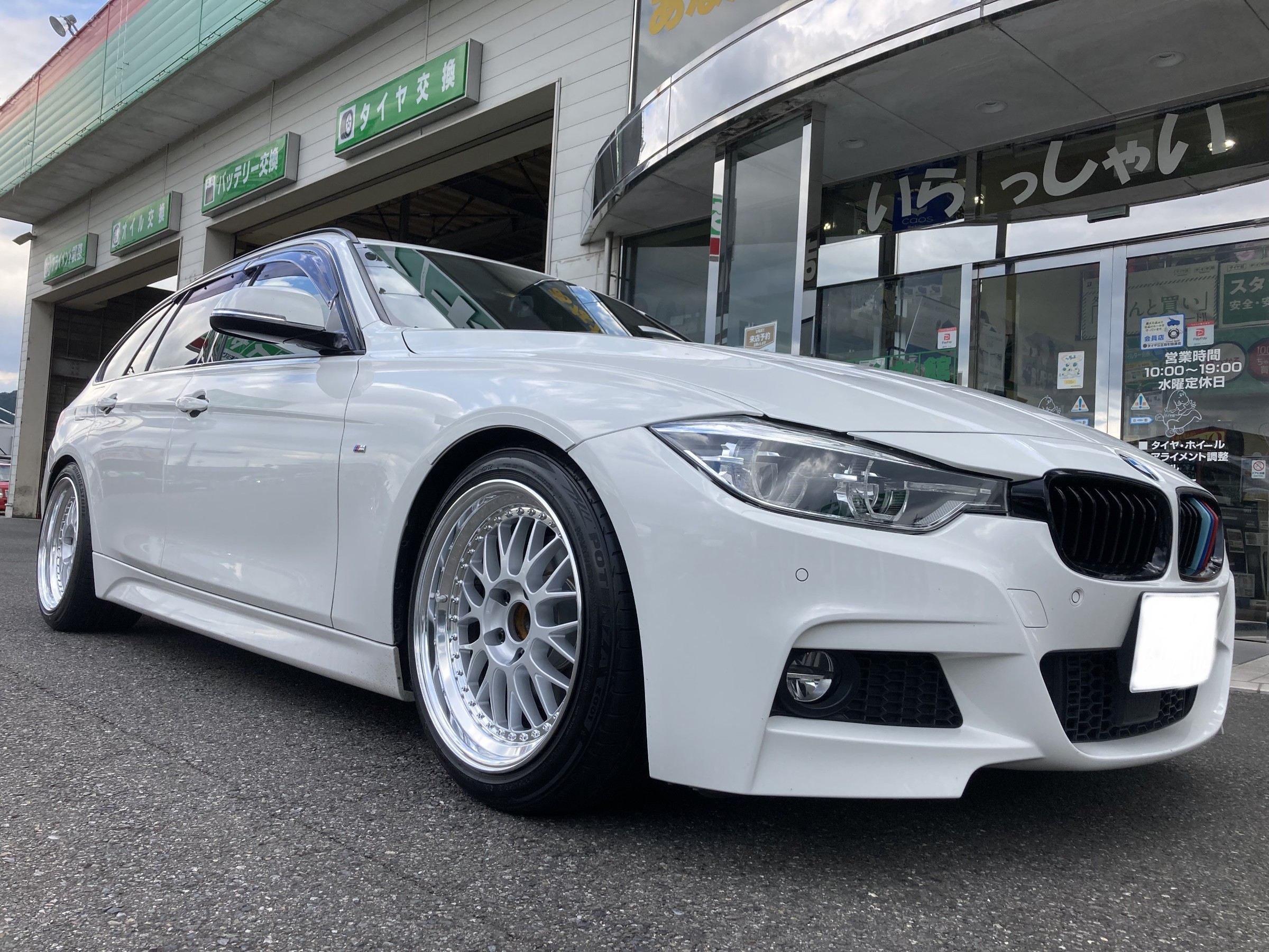 ホイール装着事例】BMW 3シリーズ ＆ WORK MEISTER M1 | BMW 3シリーズ