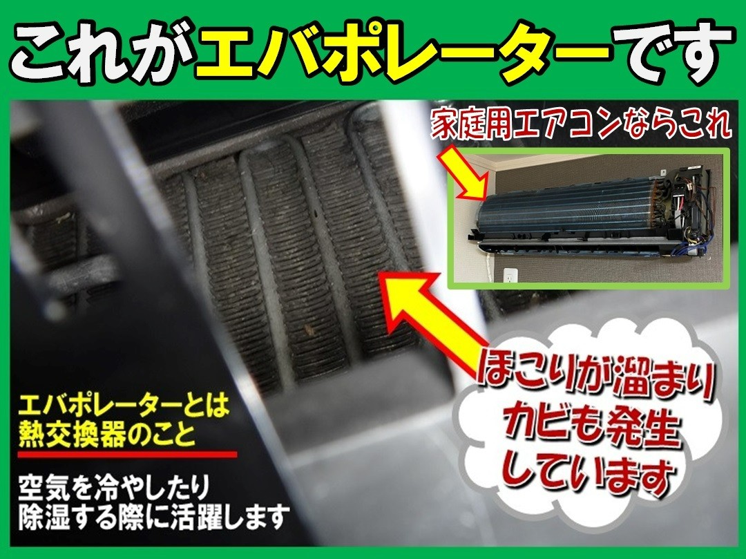 ワコーズ　エバポレーター洗浄　６本 WAKO'S ワコーズより 新製品 洗浄剤 登場！！ エバポクリーナー