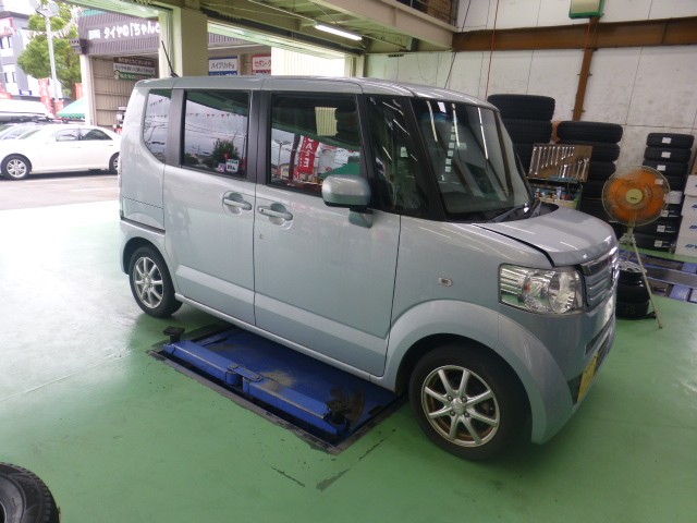ホンダ JF1 N-BOX】ドライブシャフトブーツ交換を行いました