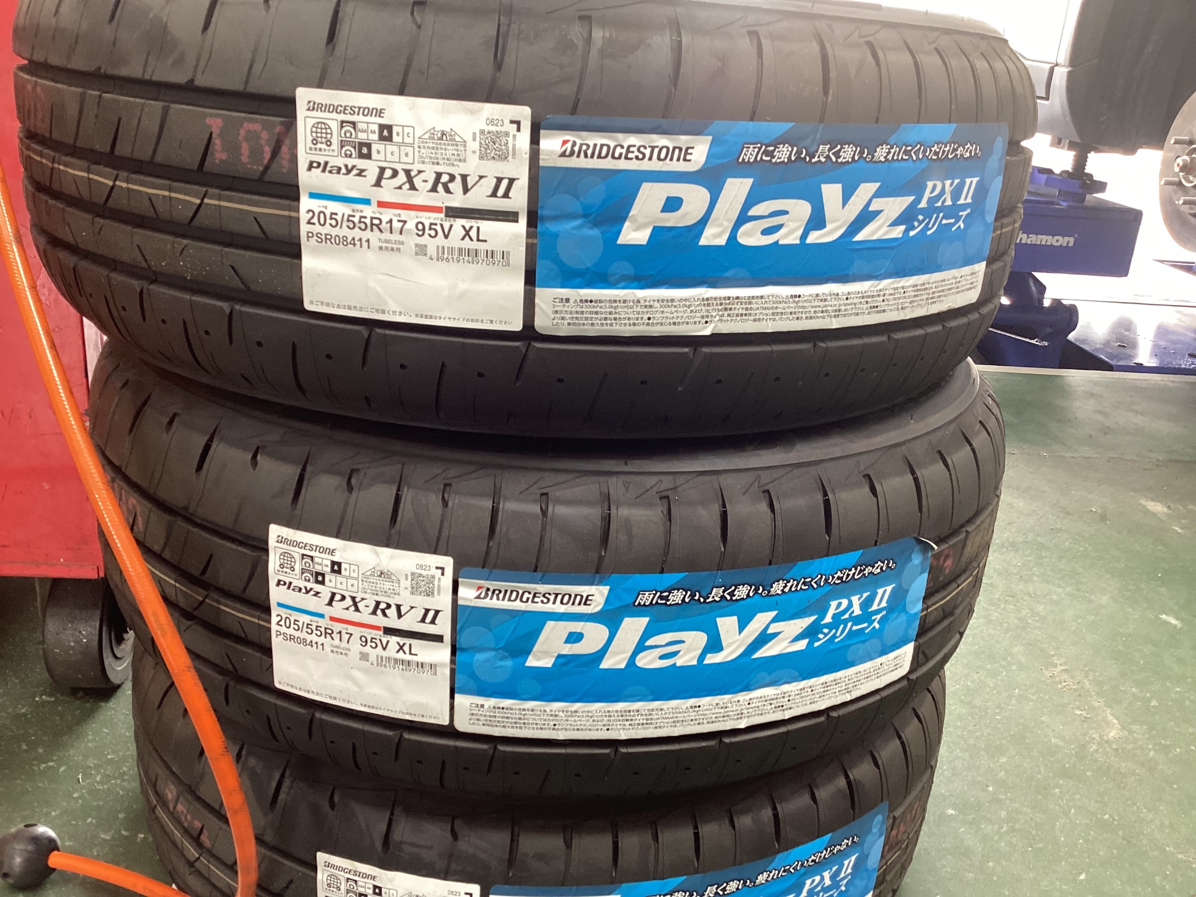 ニッサン キックス Playz PX-RVⅡ 新品4本交換 | 日産 キックス タイヤ