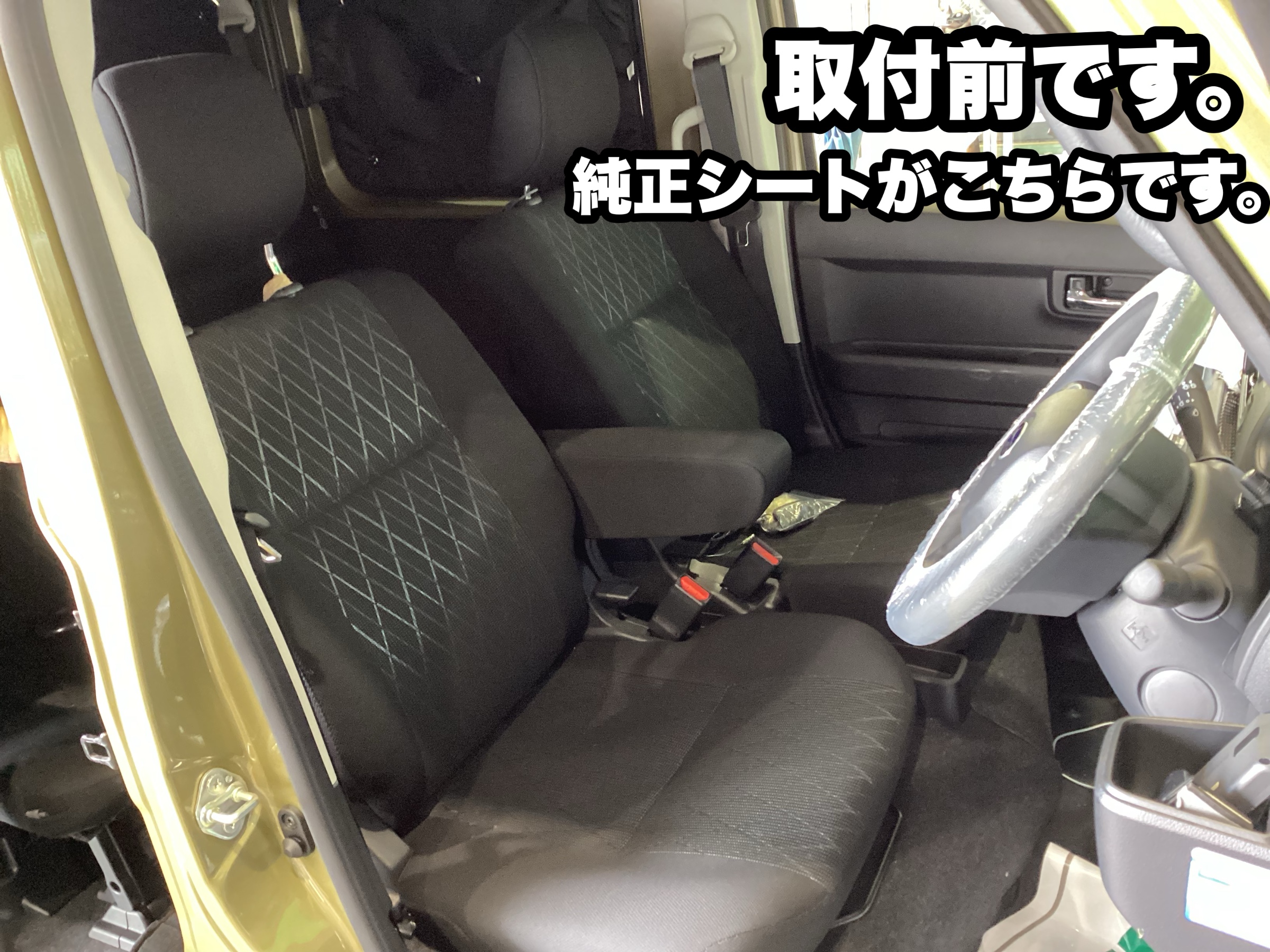 軽四にも！ RECAROシート