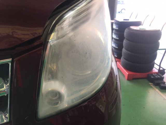 スズキパレット、タイヤ交換＆ヘッドライト磨き | スズキ パレットSW