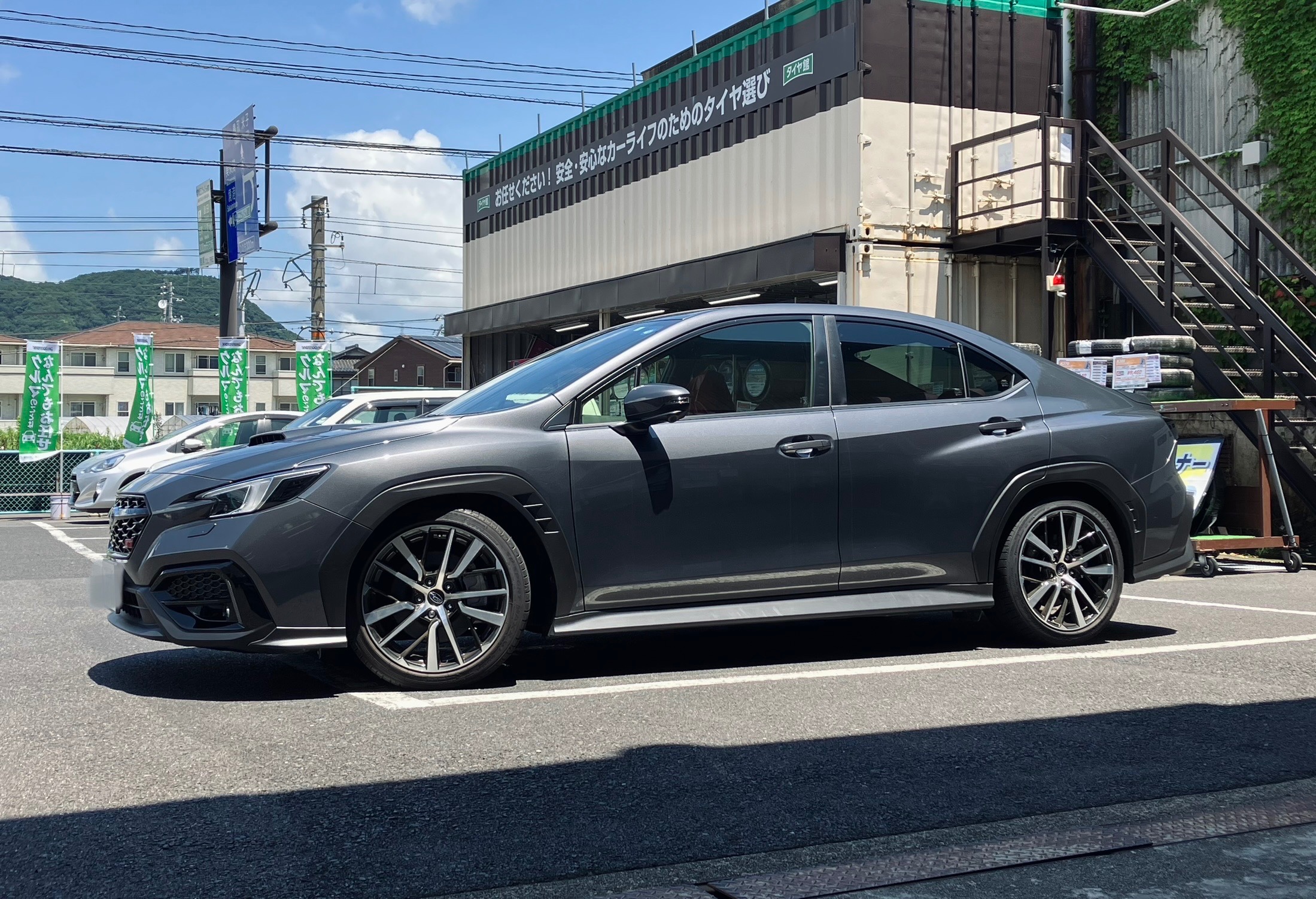 VBH型WRX S4にPROVA スポーツスプリング装着 | スバル WRX S4
