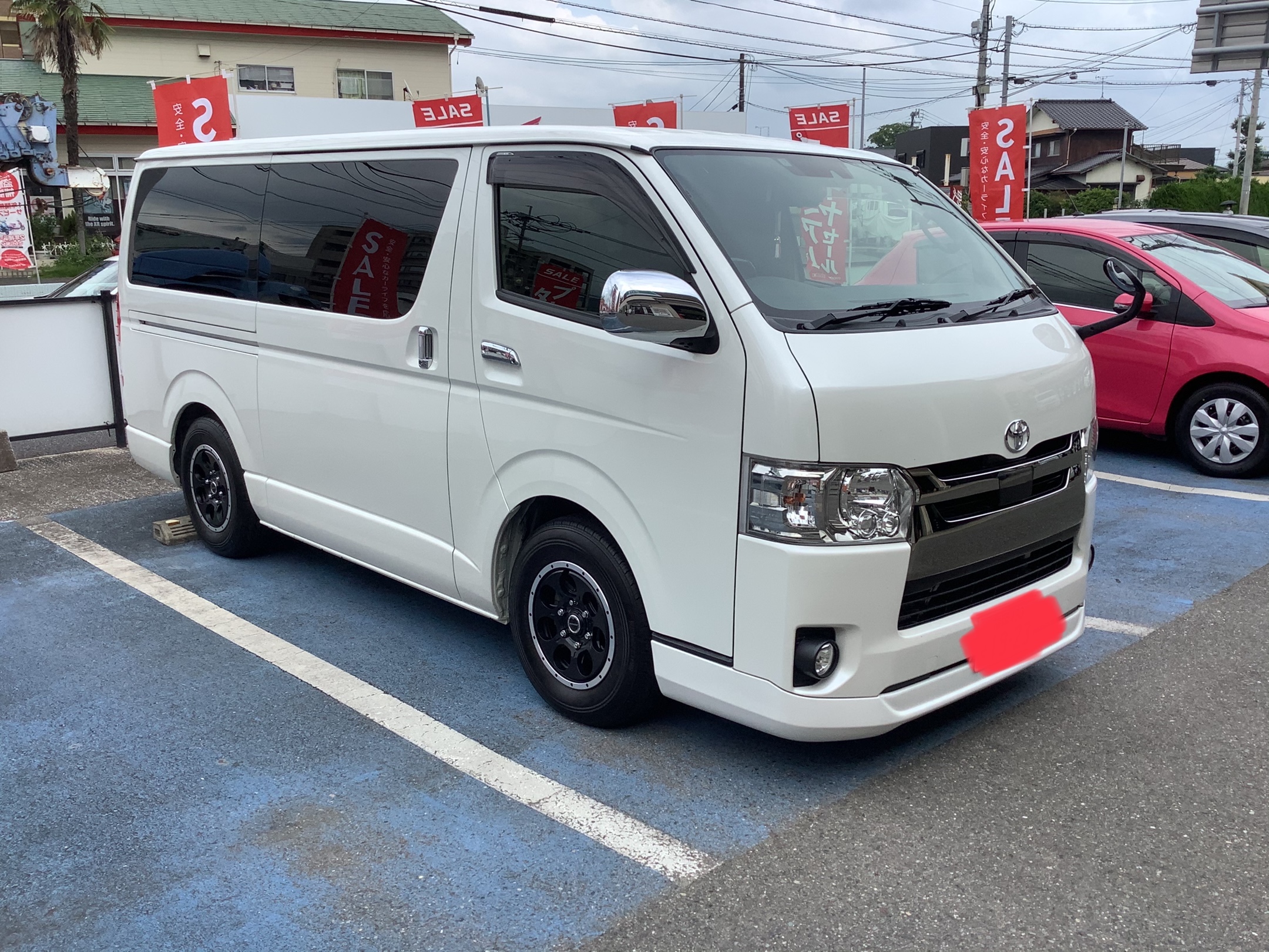 ハイエース ホイール交換 | 店舗おススメ情報 | タイヤ館 太宰府