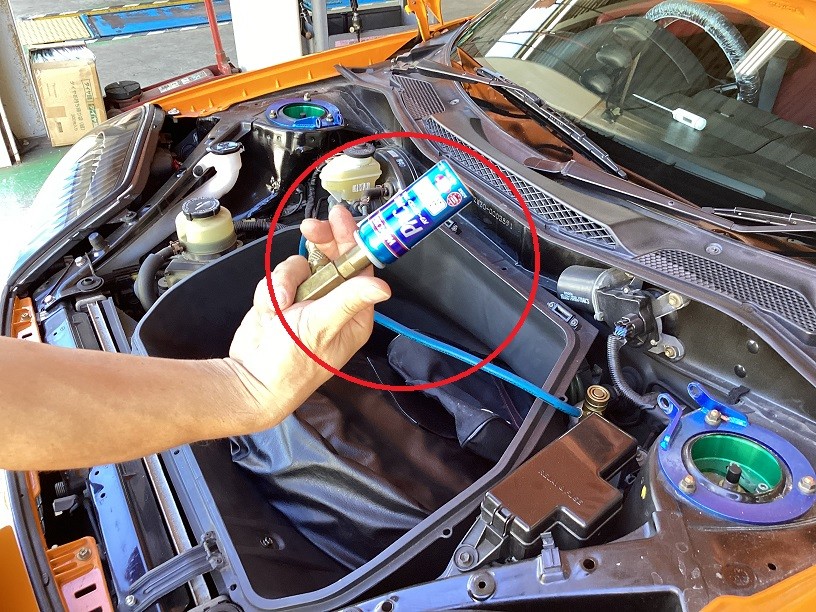 エアコンのききが悪い！トヨタ　MR－S　パワーエアコンプラスいれました！