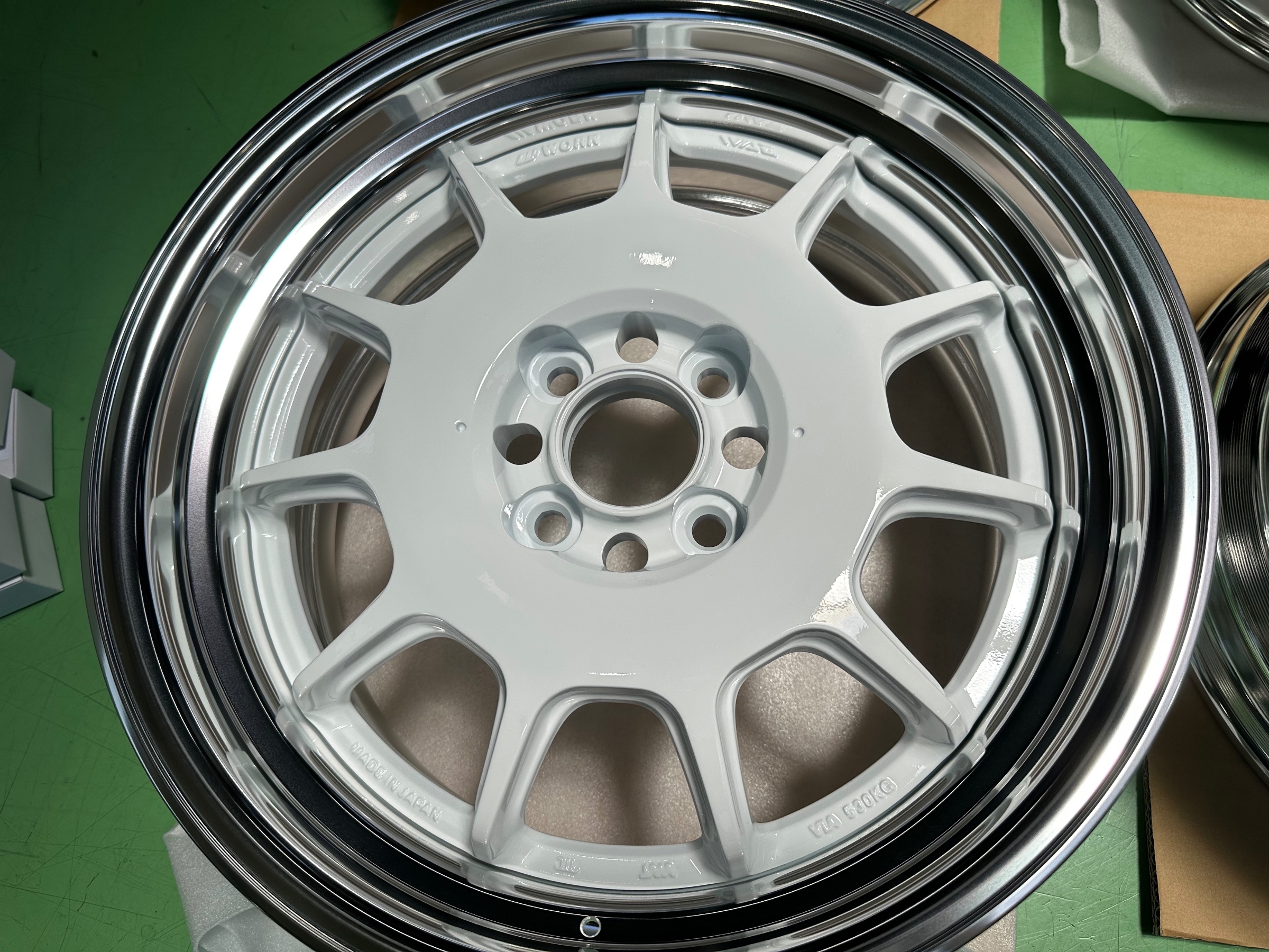 タイヤ・ホイール work Emotion rs11 WORK EMOTION RS11 9.5j 15インチ ノーマルリム ブラック