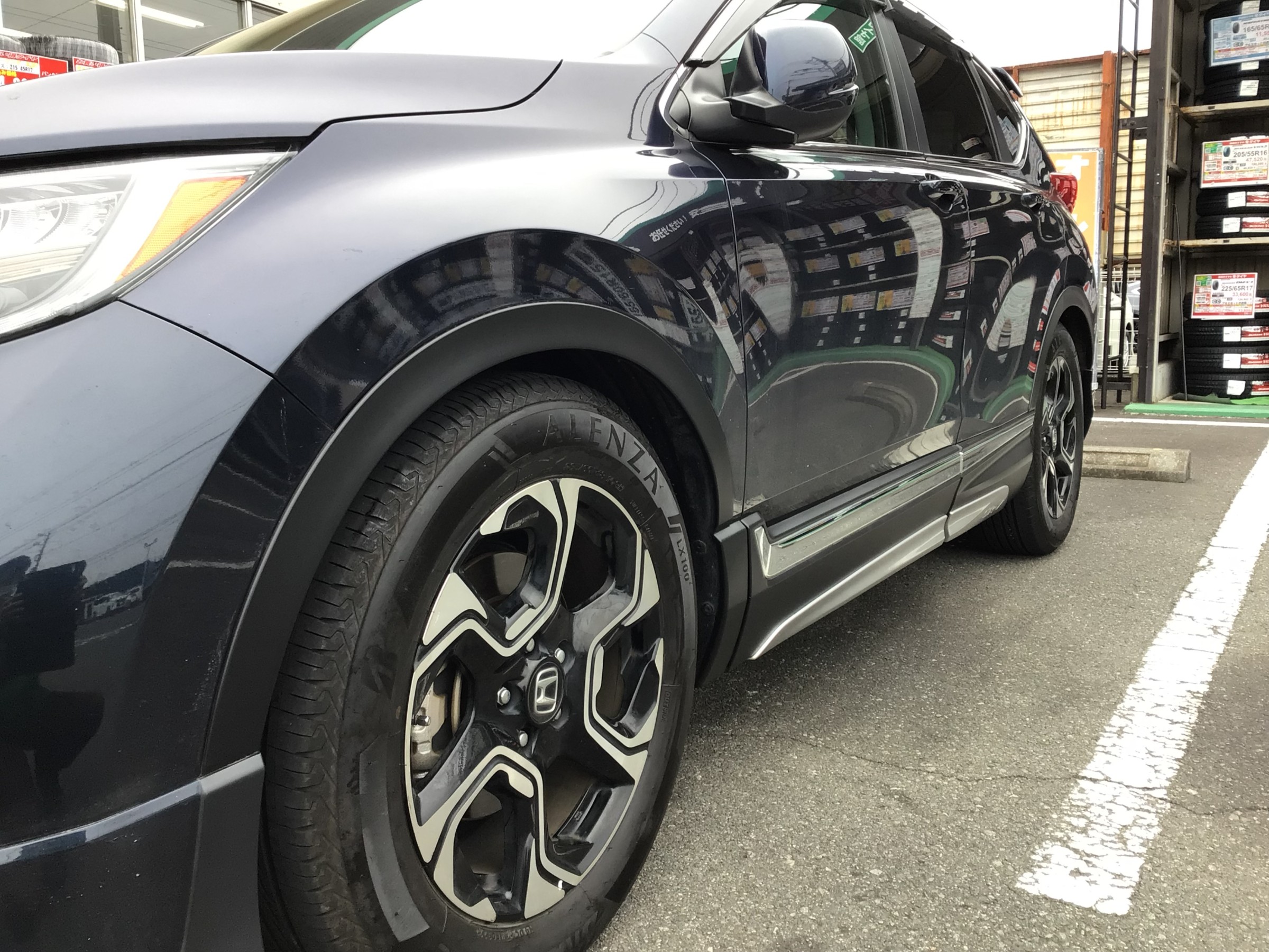 ホンダ CRV SUV専用タイヤ交換＋樹脂コーティング ホンダ CRV タイヤ タイヤ・ホイール関連 > タイヤ・ホイール交換