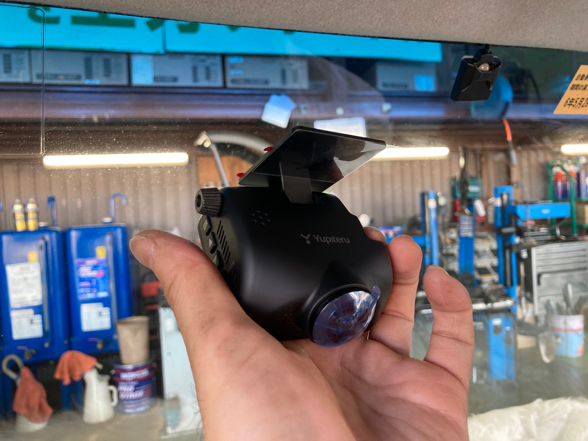 ダイハツ・タントカスタム・L375S】360°ドラレコをお取り付け