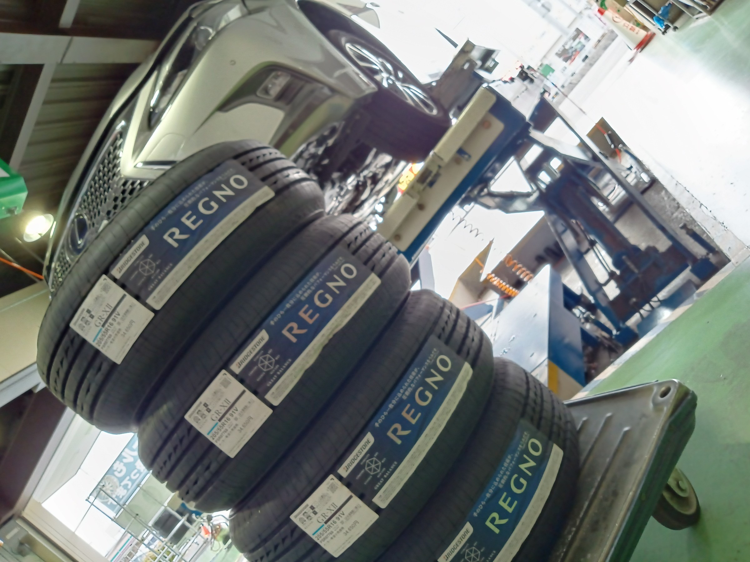 レグノGR-XⅡ 205/55R16