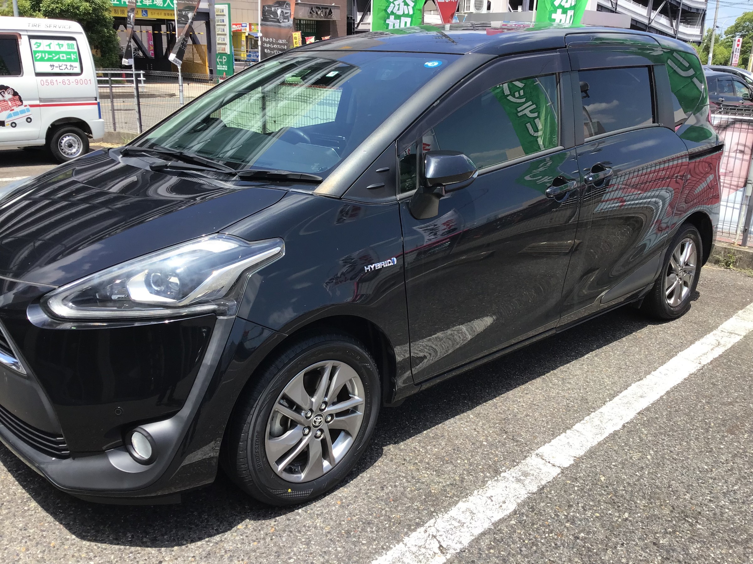 トヨタ・シエンタ】185/60R15 REGNOへ交換♪乗り心地UP☆ | 店舗お