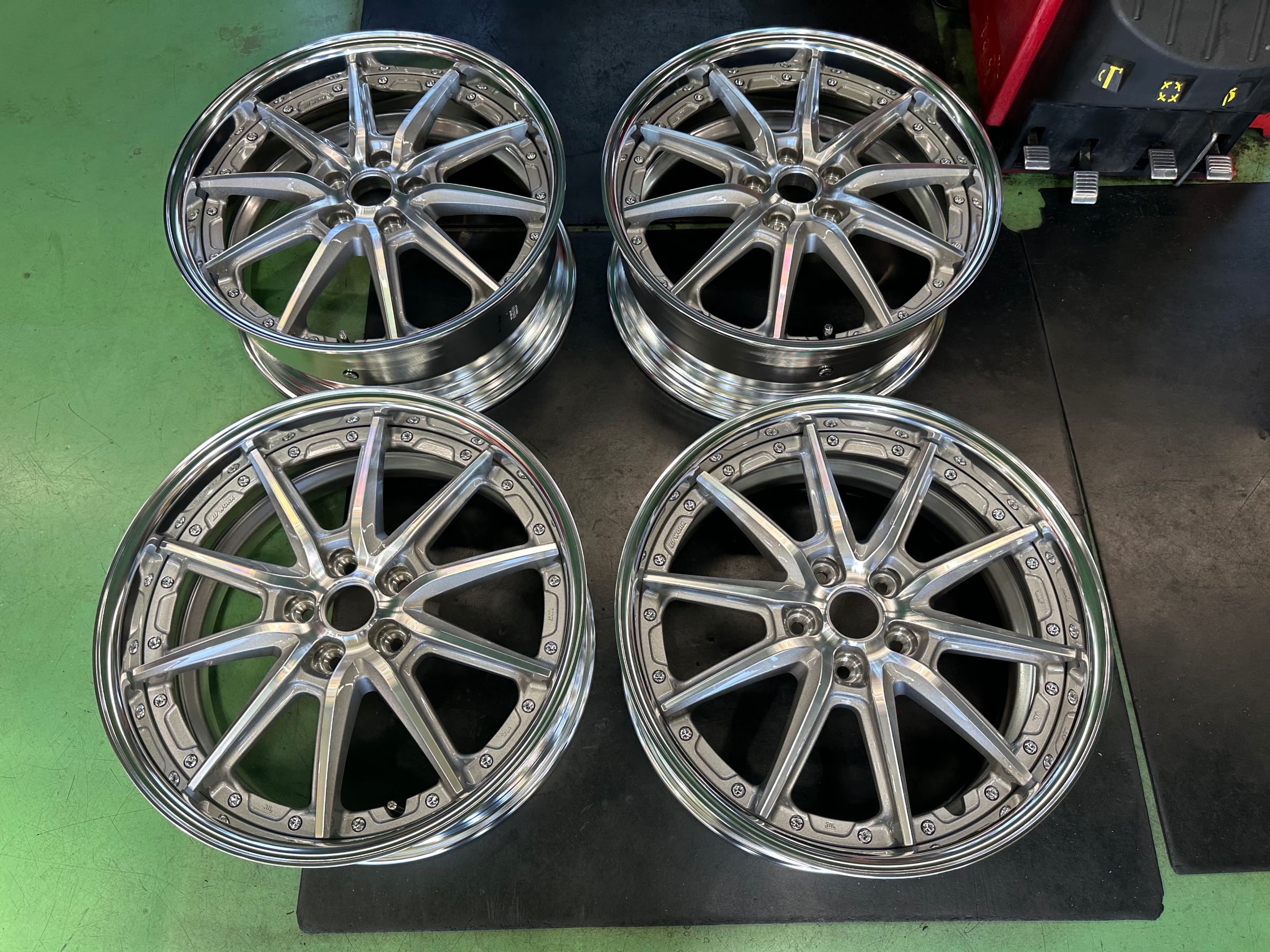 WORK Wheels LanvecLS10 19インチ WORK Lanvec LS10 19インチ GRシルバーカットクリアカラー入荷