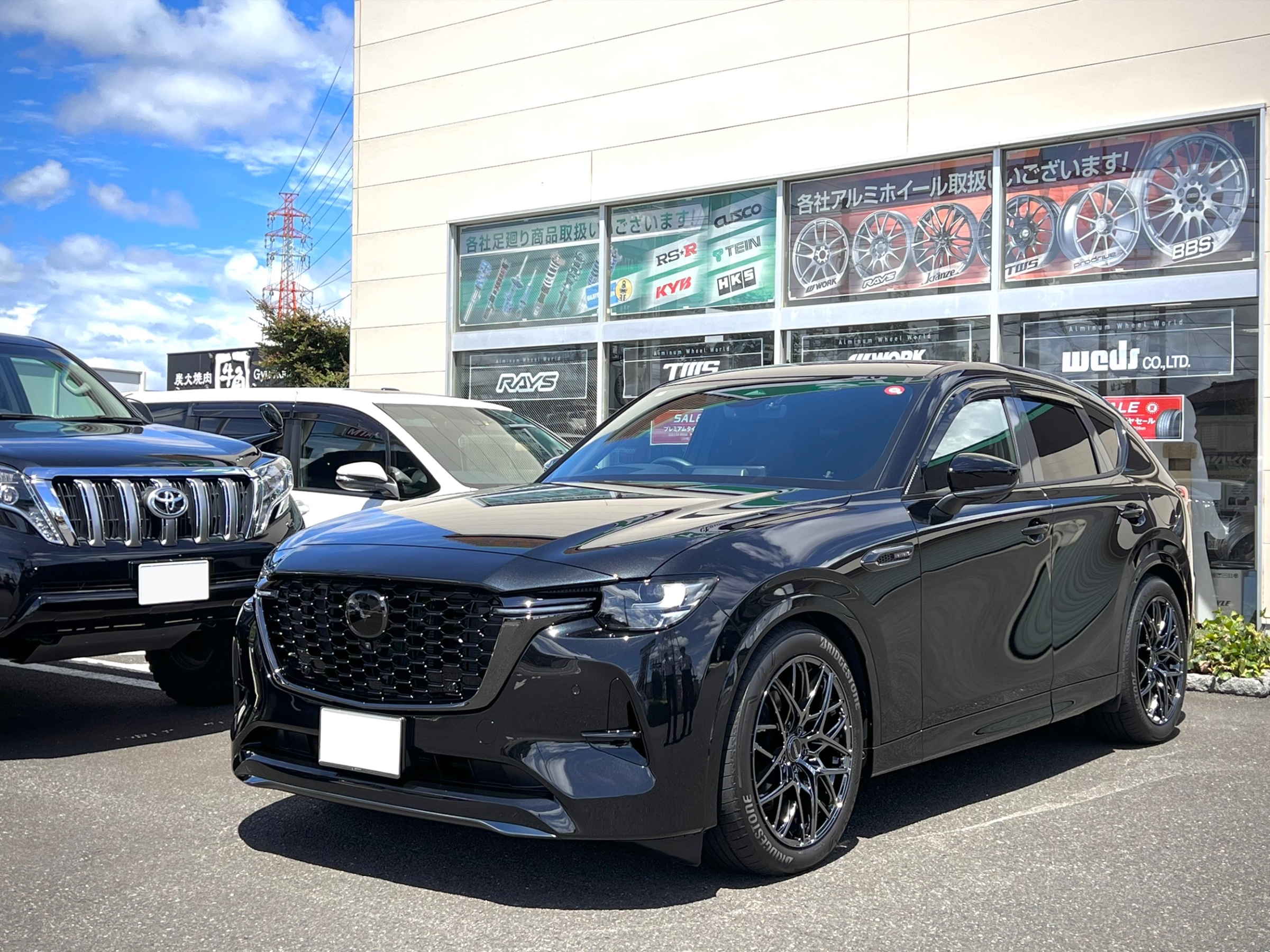 CX-60 AutoExe サイドバイザー取付。 | 店舗おススメ情報