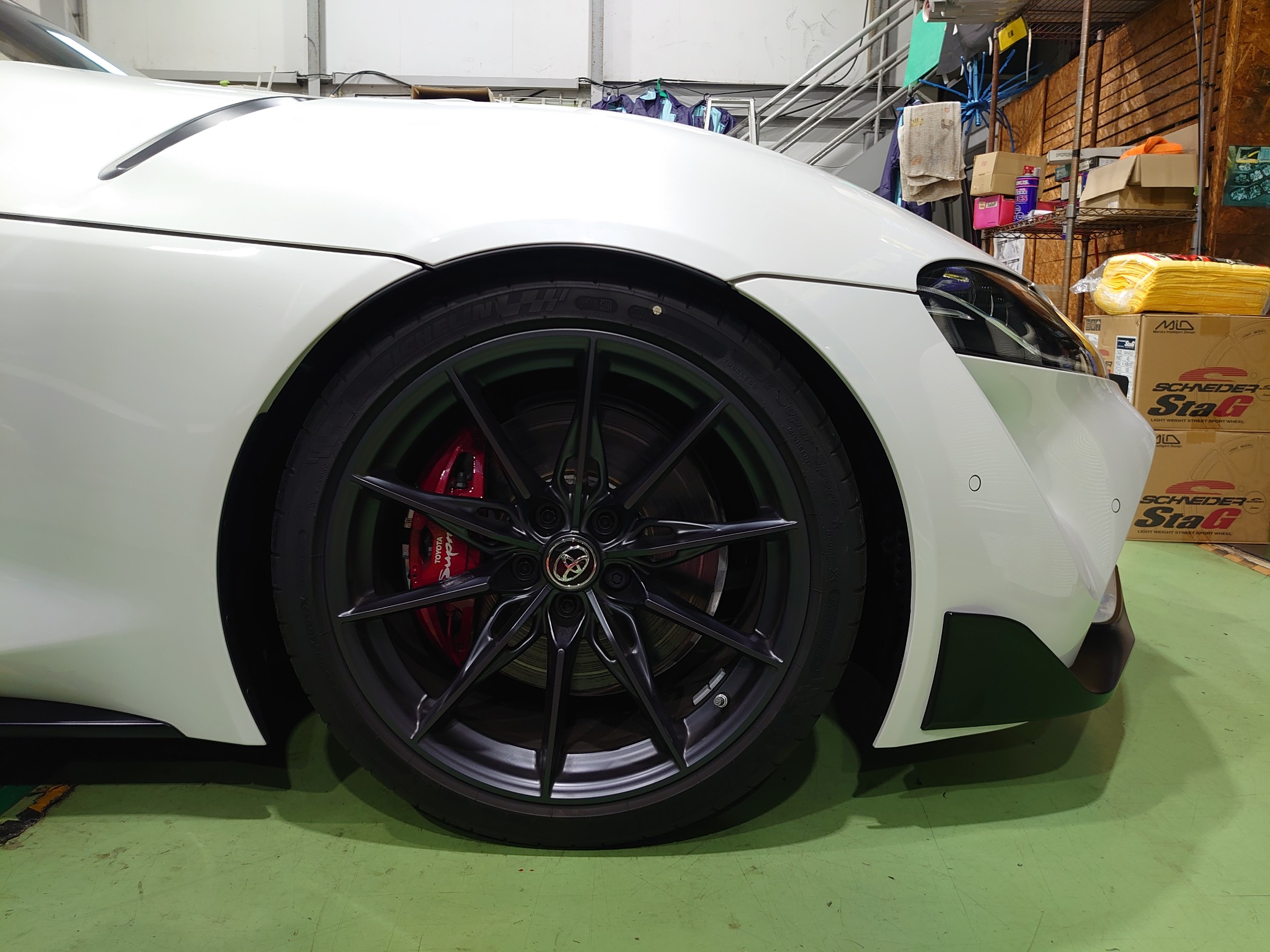 A91 GR Supra RZ に AIR FORCE (エアフォース) サスペンションを 取り付けしました！！ トヨタ スープラ その他