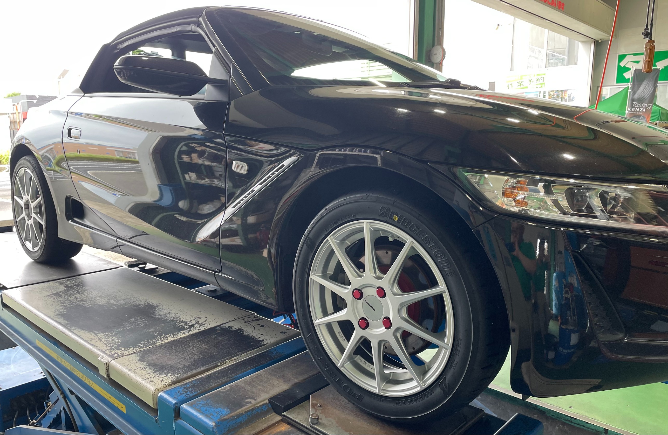 ホンダ S660】POTENZA (ポテンザ)RE-71RS&SW010取付 ホンダ S660】POTENZA (ポテンザ)RE-71RS&SW010取付