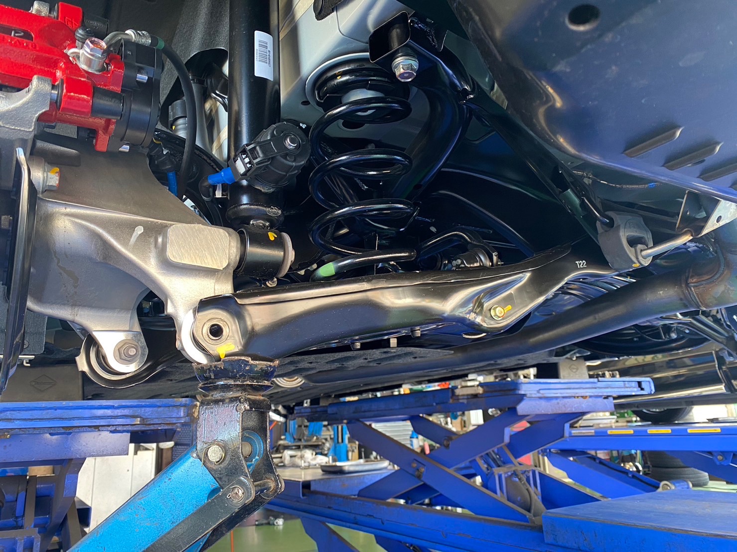 ホンダ シビックタイプR FL5】ダウンサス取付け RSR Ti2000 ホンダ シビックタイプR FL5】ダウンサス取付け RSR Ti2000
