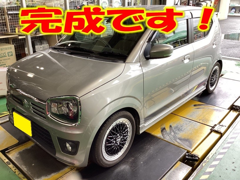 アルトワークス HA36S 車高調取付 | 店舗おススメ情報 | タイヤ