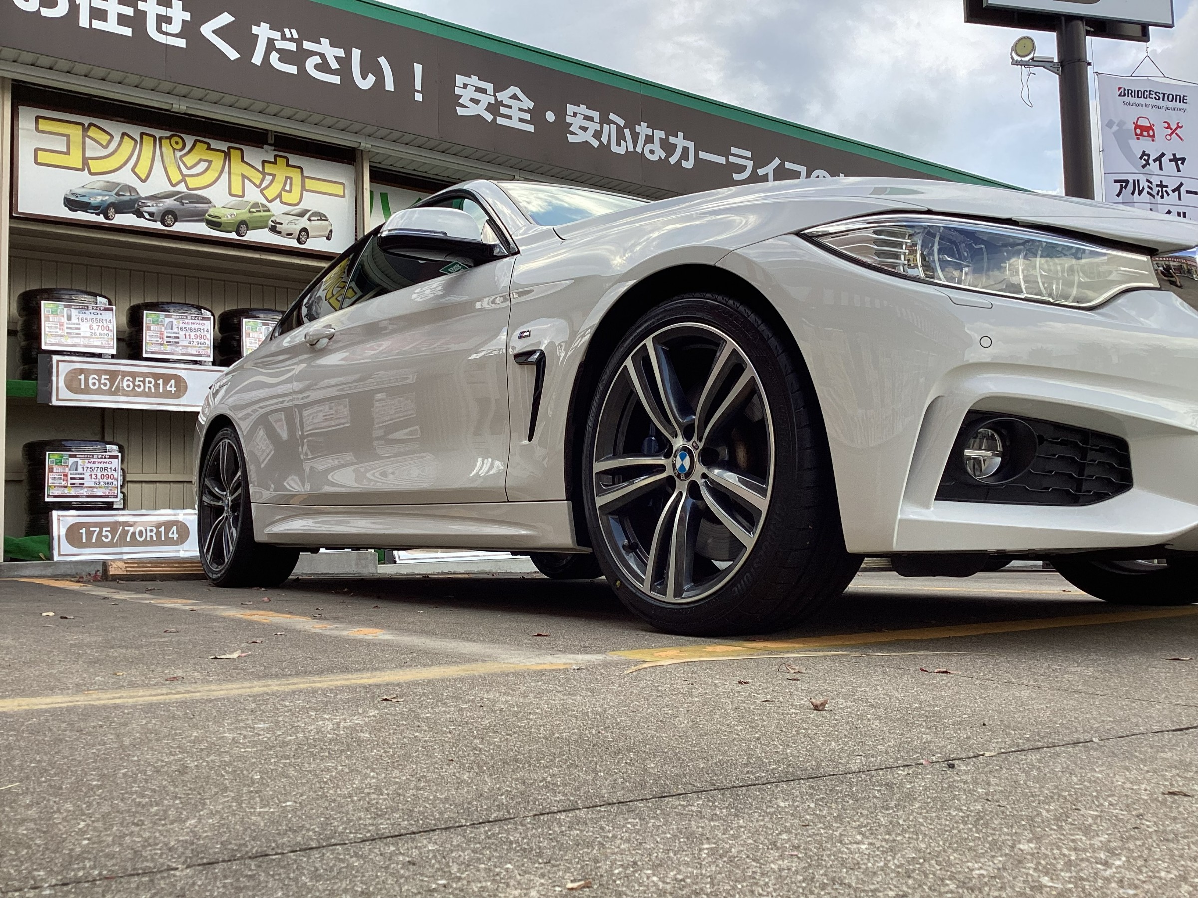 BMW 4シリーズ POTENZA S007A タイヤ交換 | 店舗おススメ情報