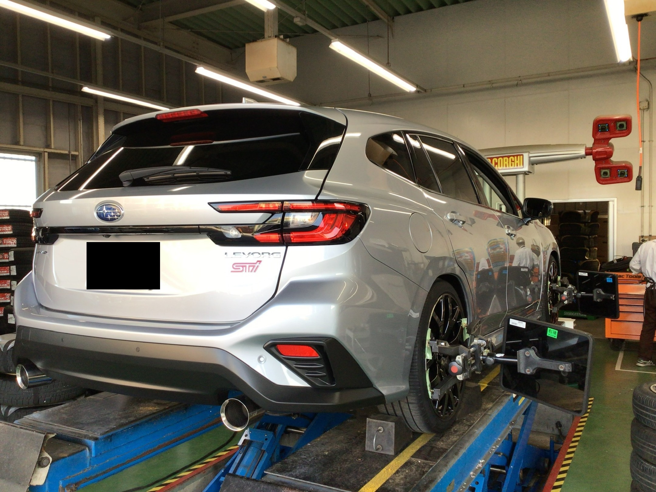 スバル・レヴォーグSTI(VNH)〜ダウンサス取り付け(PROVA スバル・レヴォーグSTI(VNH)〜ダウンサス取り付け(PROVA