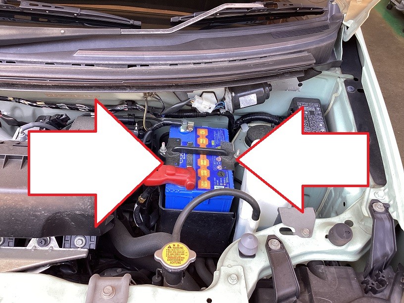 三菱 eKワゴン バッテリー交換 44B19L (^▽^)/ | 店舗おススメ情報  