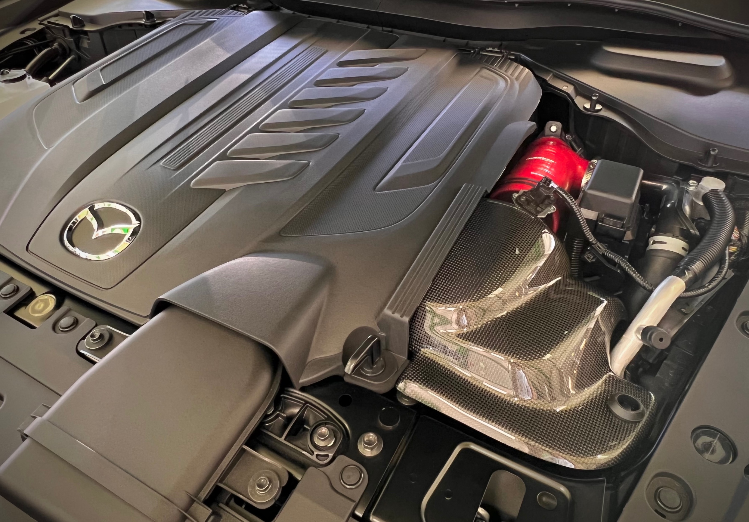 CX-60 AutoExe ラムエアインテーク取付。 | 店舗おススメ情報