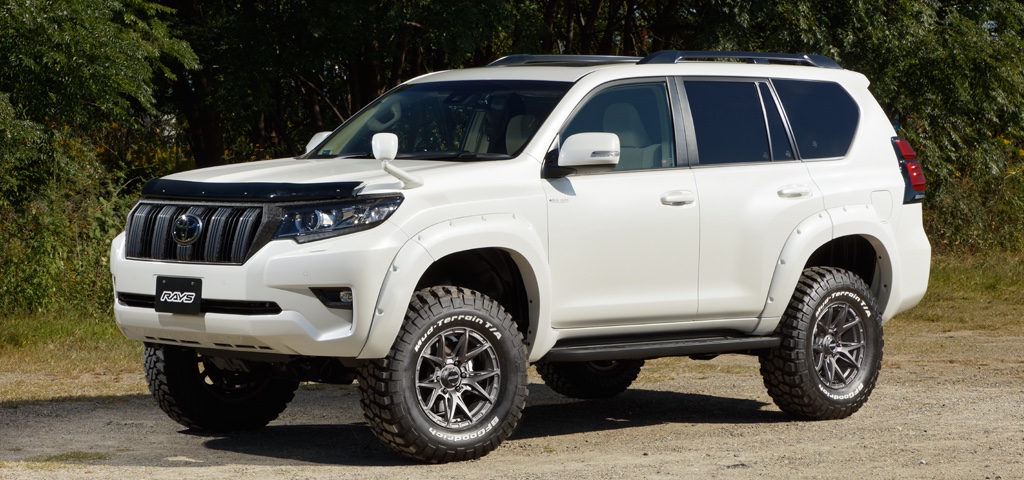 トヨタ ランドクルーザープラド 150型 RAYSさんのベルサスVV21SX 6