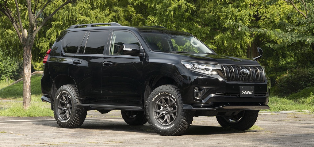 トヨタ ランドクルーザープラド 150型 RAYSさんのベルサスVV21SX 6