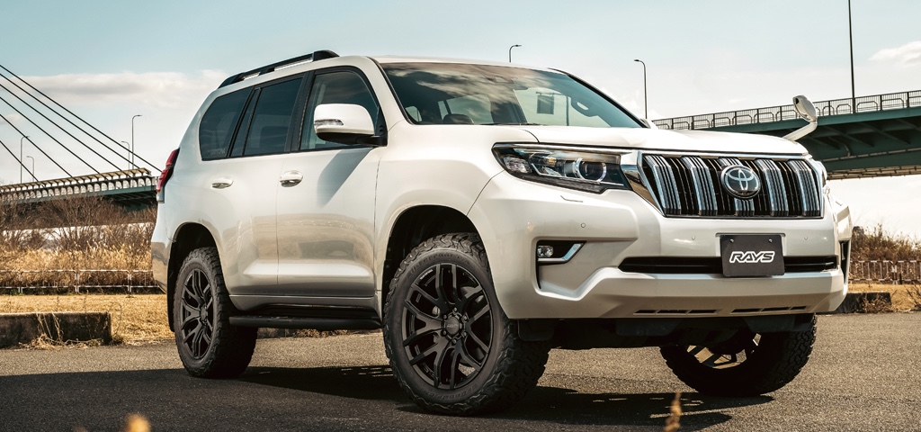 RAYS レイズ デイトナ FDX F6ハイラックス　gun125 レイズ チームデイトナ FDX F6 17インチ - ハイラックス 125系