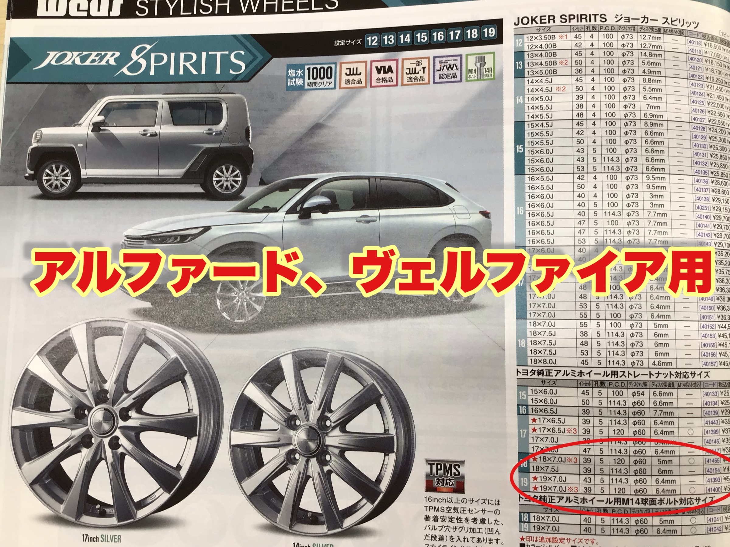 溝あり 2021年製スタッドレス アルファード、ヴェルファイアに
