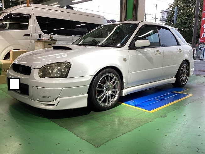 専用 インプレッサGP系 SUBARU インプレッサスポーツワゴン GGA ホイール交換 ENKEI