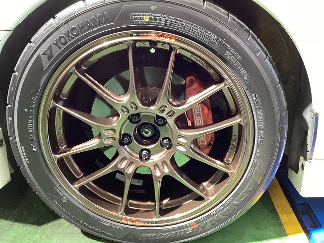 専用 インプレッサGP系 SUBARU インプレッサスポーツワゴン GGA ホイール交換 ENKEI