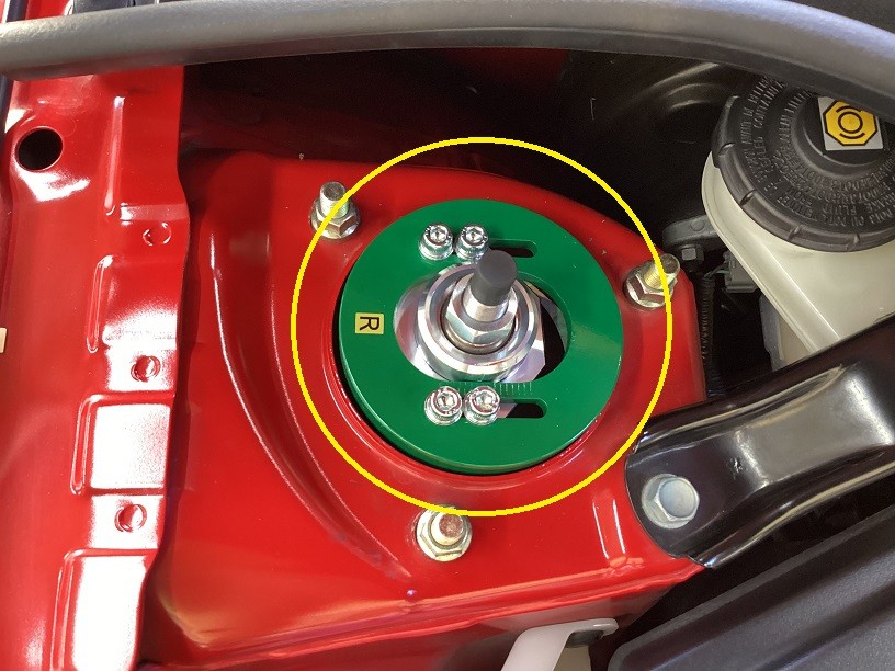 ホンダ　S660　アライメント調整