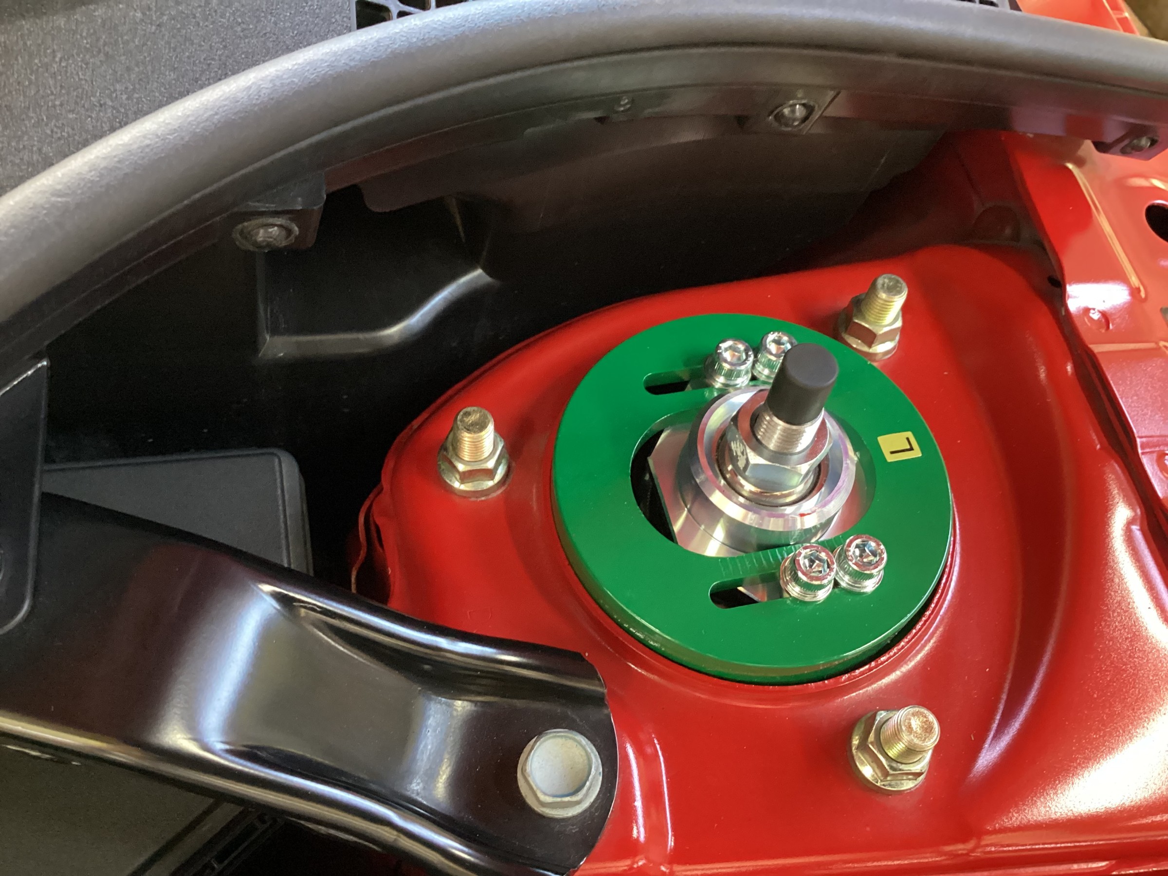ホンダ　S660　アライメント調整