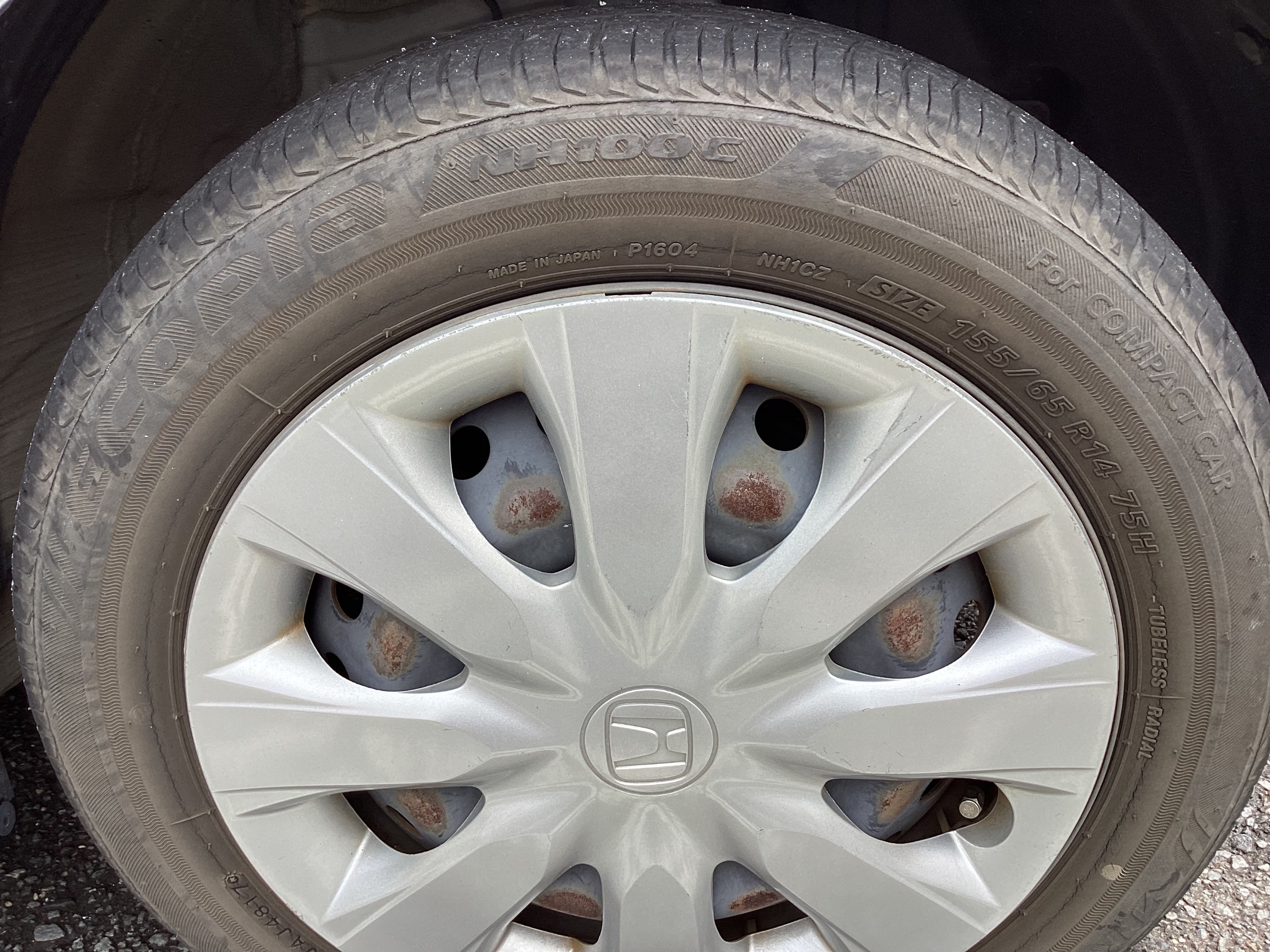 人気‼️MAZDA デミオ鉄チン 14インチ6J 4本セット