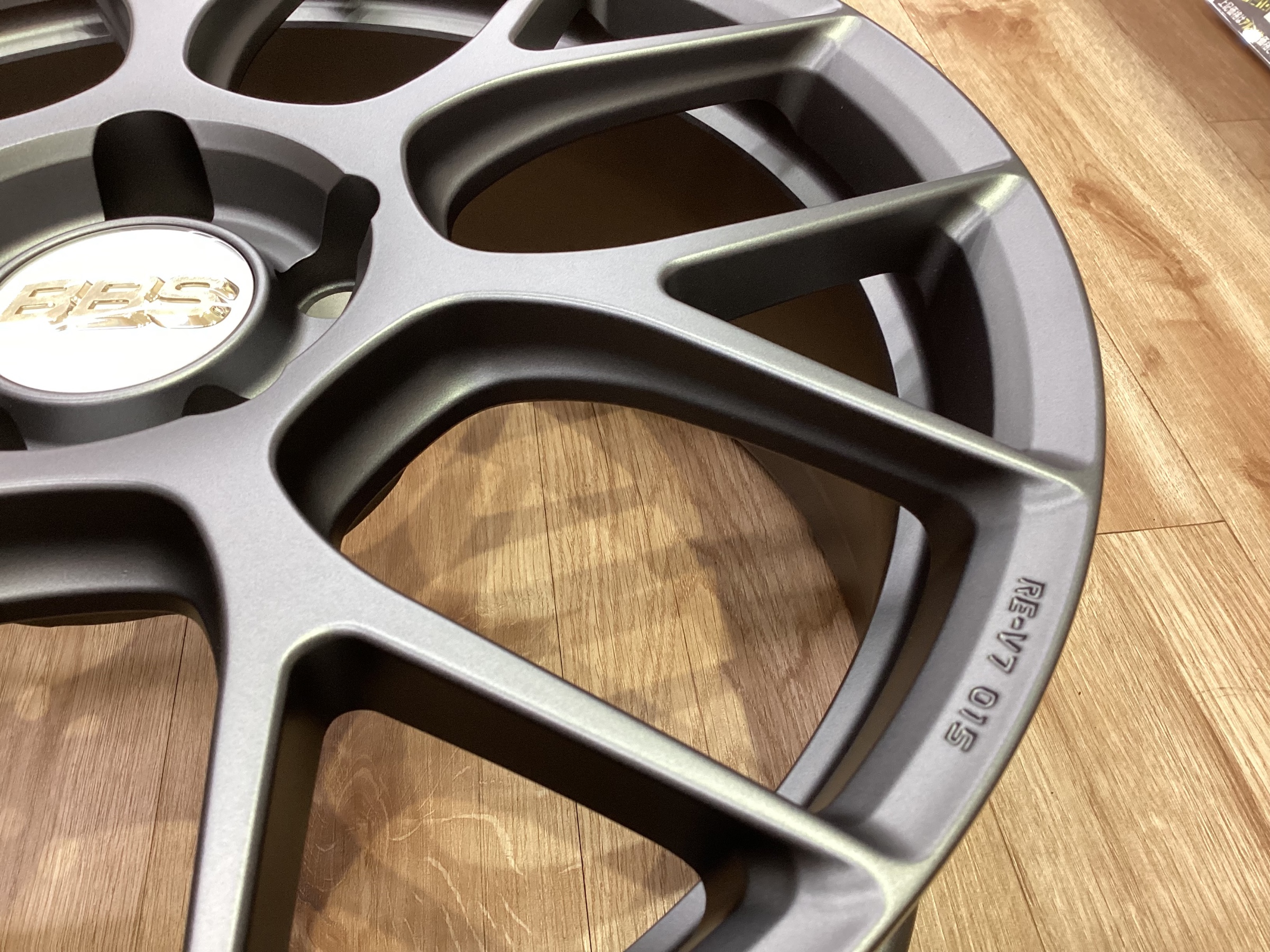 BBS REｰV7 ブリヂストンオリジナルカラー:MGR（マットグレイ）入荷