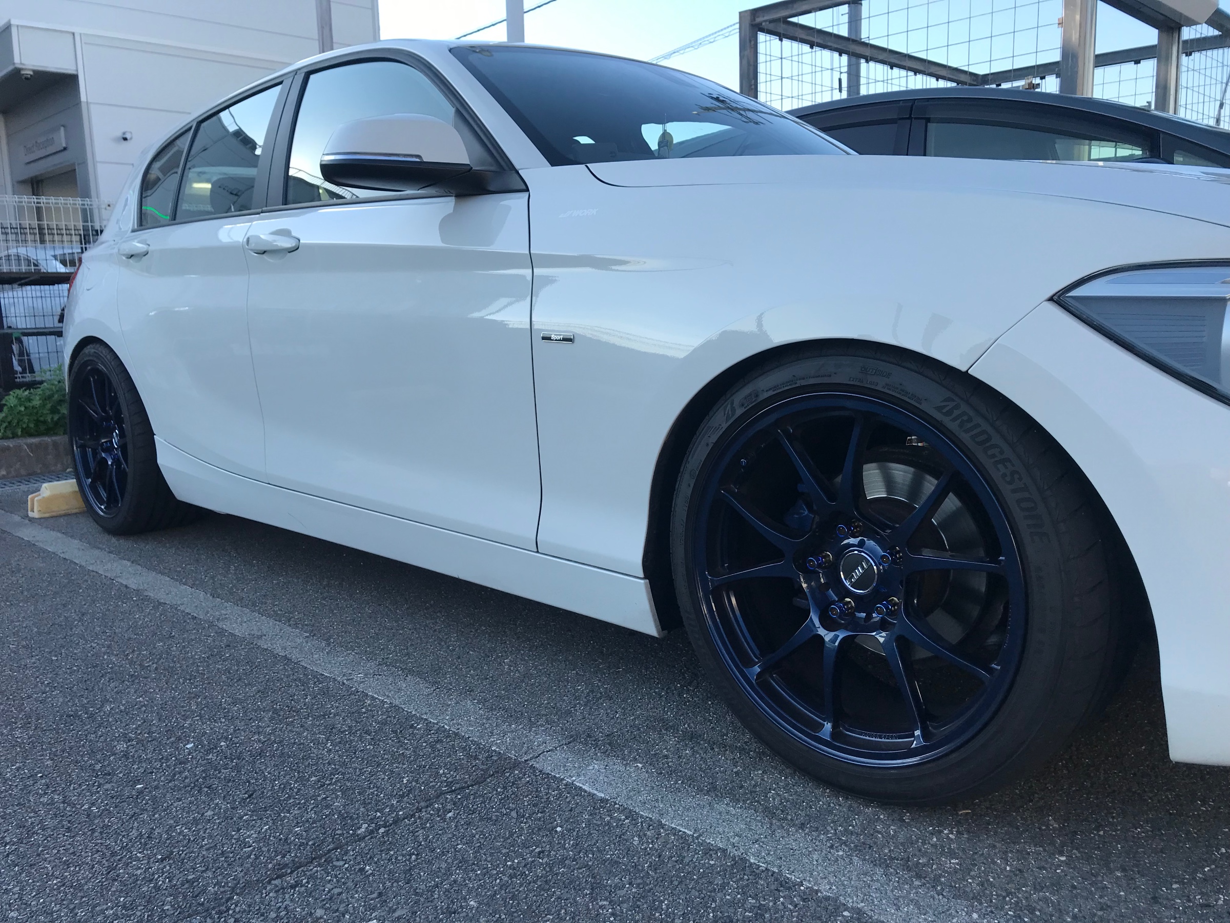 BMW 116i スポーツ 純正ホイールスタッドレスタイヤ
