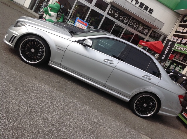 タイヤ・ホイール AMG c63 amg 鍛造 希少品 美品】メルセデスAMG Cクラス C63 S エディション1