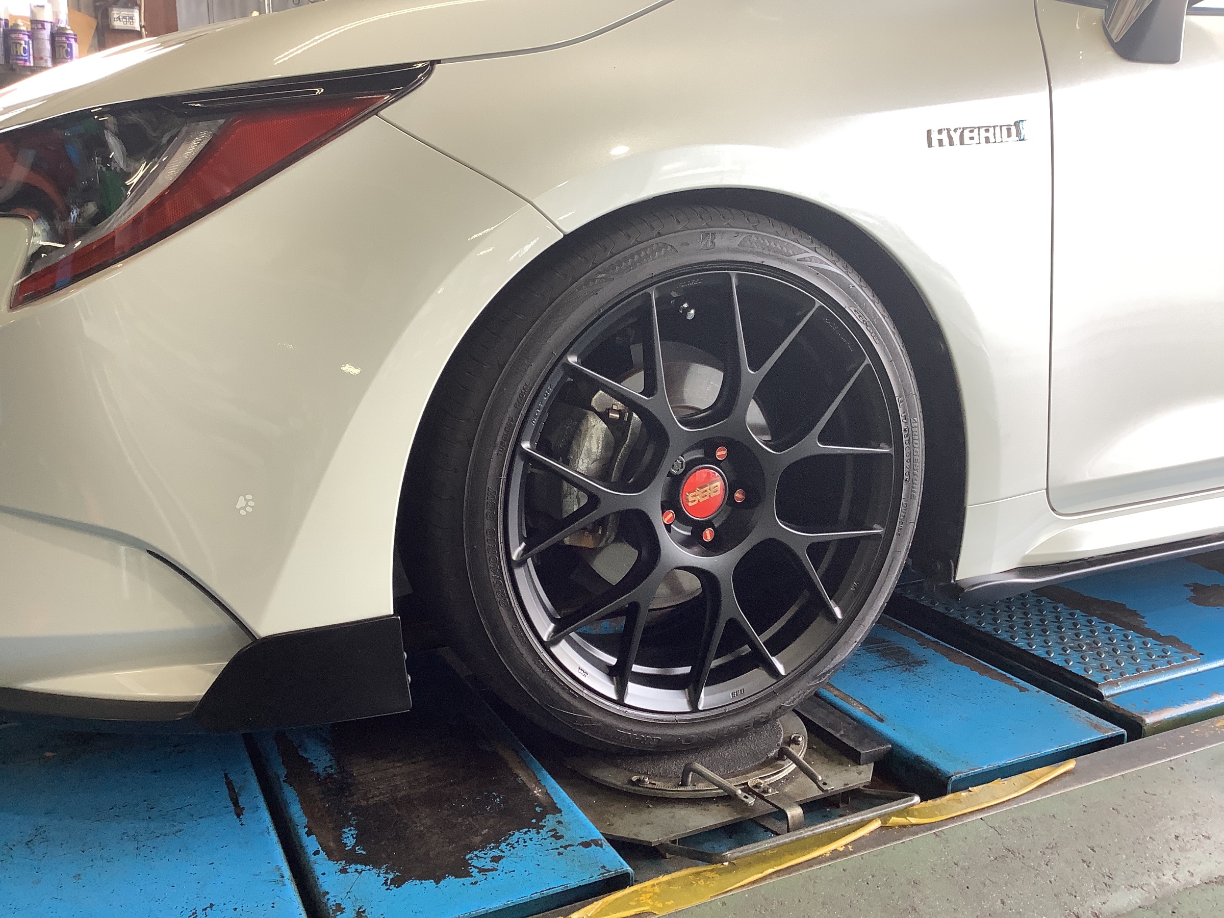 福山　タイヤ安い　BBS カローラ