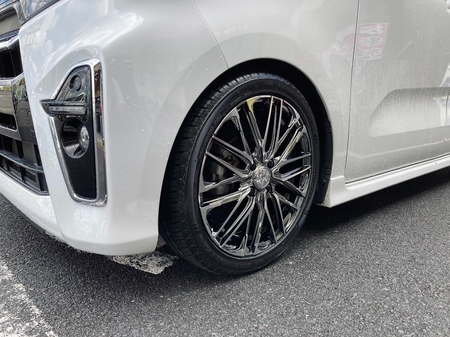 伊*ィ様 タントカスタムに履いてました。 16インチ タントカスタムに履いてました。 16インチ