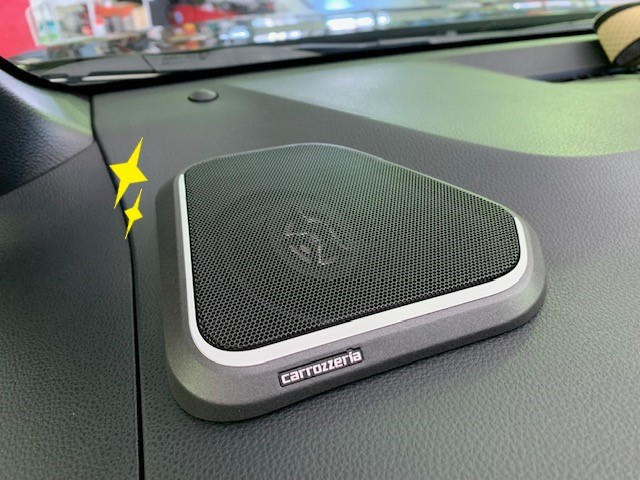 ヴォクシー（90型）クロスアキシャル2ウェイスピーカー取り付け