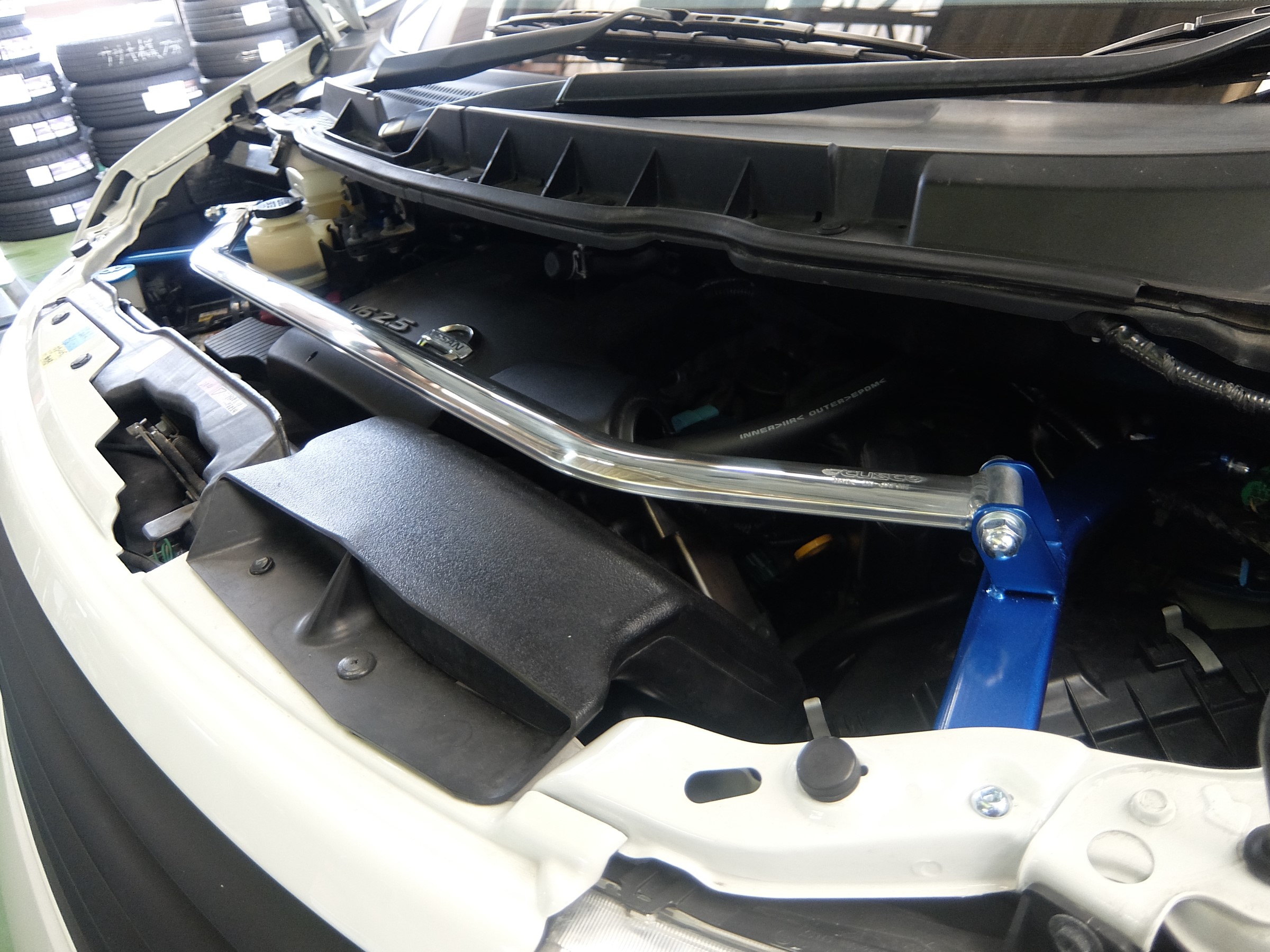 新品 S14 シルビア フロントタワーバーフロント ストラットタワーバー アルミ タイプ R