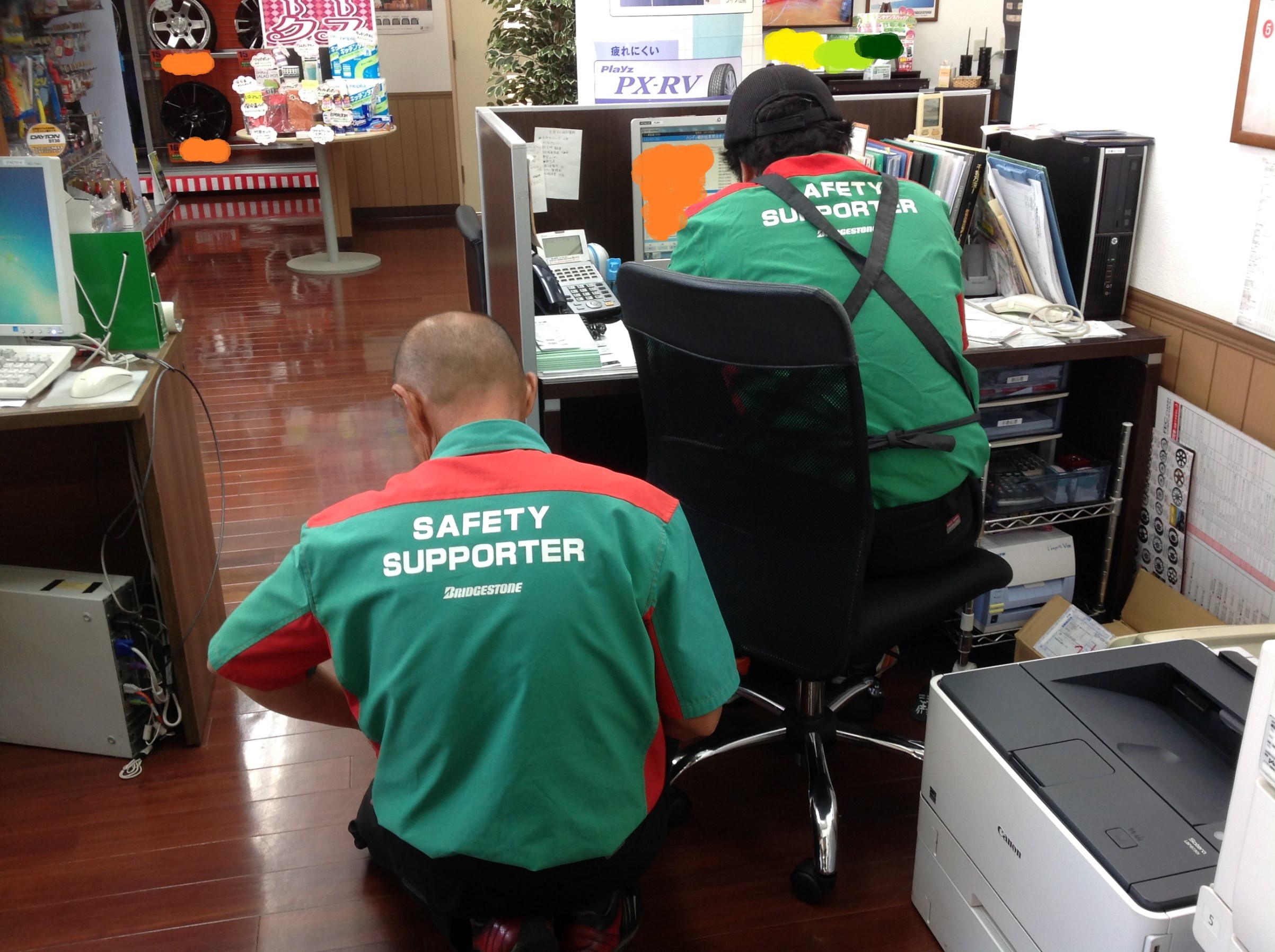 在庫の確認ちゅーですp(´∀`*)q | 店舗おススメ情報 | タイヤ館 東船橋  