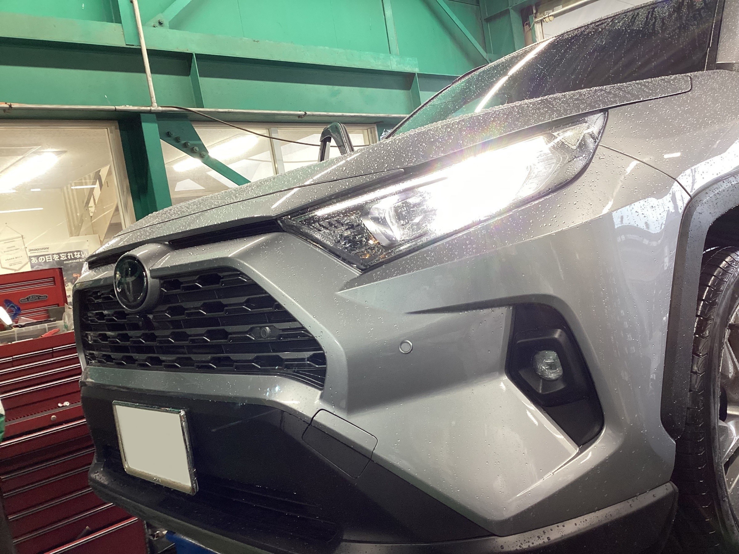 トヨタ50系RAV4、スタッドレスタイヤ＆アルミホイールセットのお