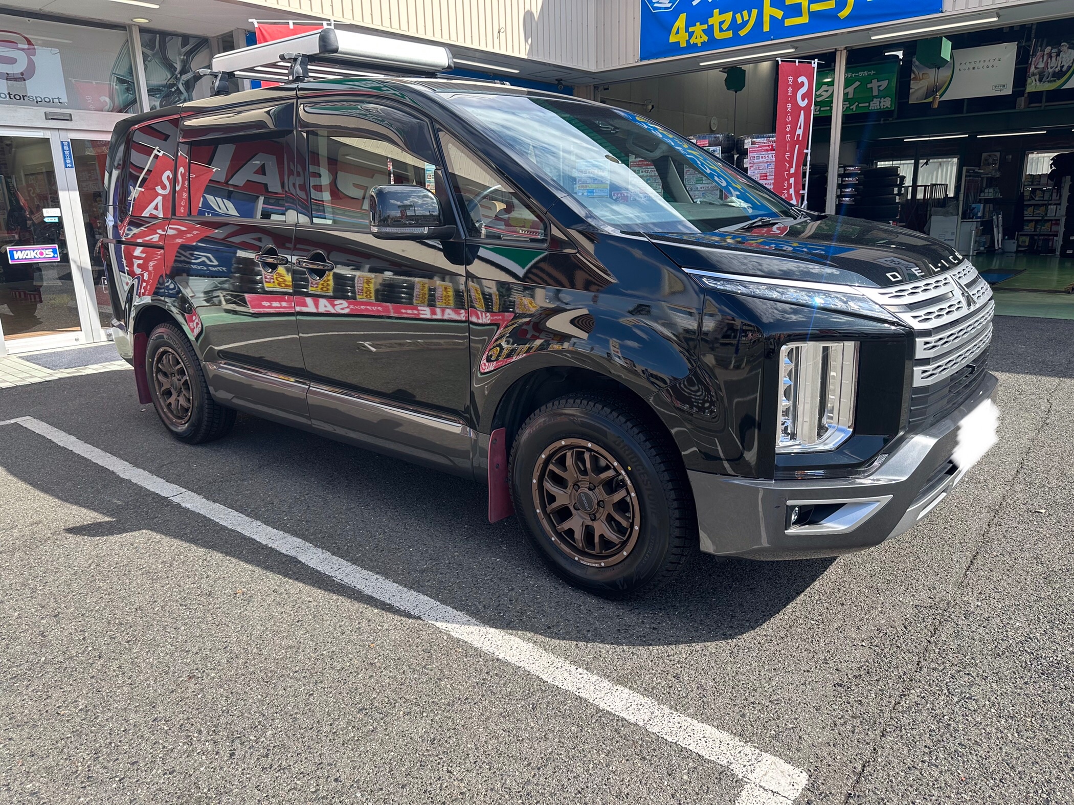 ミツビシ デリカD:5 RAYS TEAM DAYTONA F6 Boost Z5カラー16ｲﾝﾁ