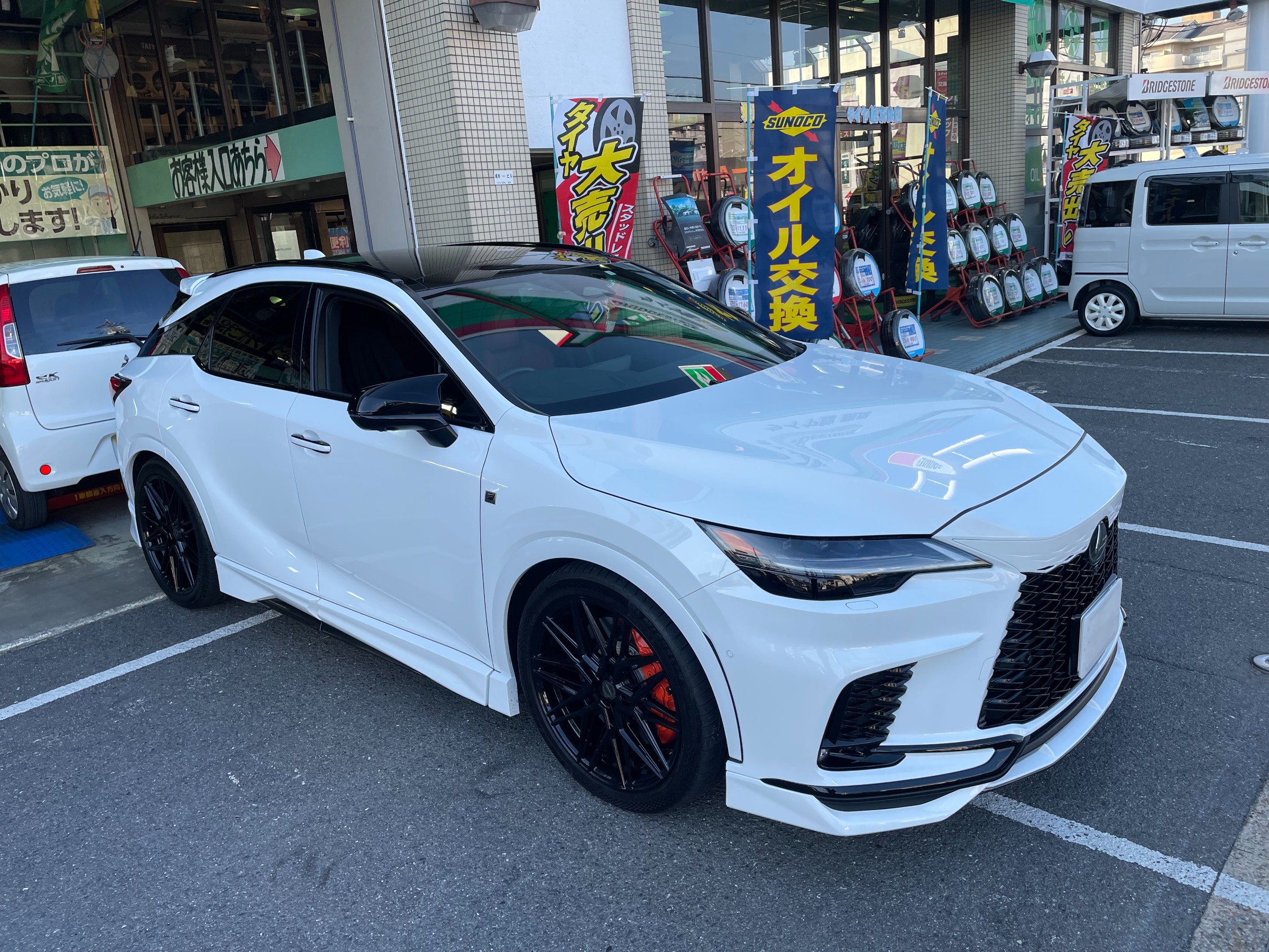 レクサスRX500h】RS-RダウンサスTi2000でSUVをローフォルム