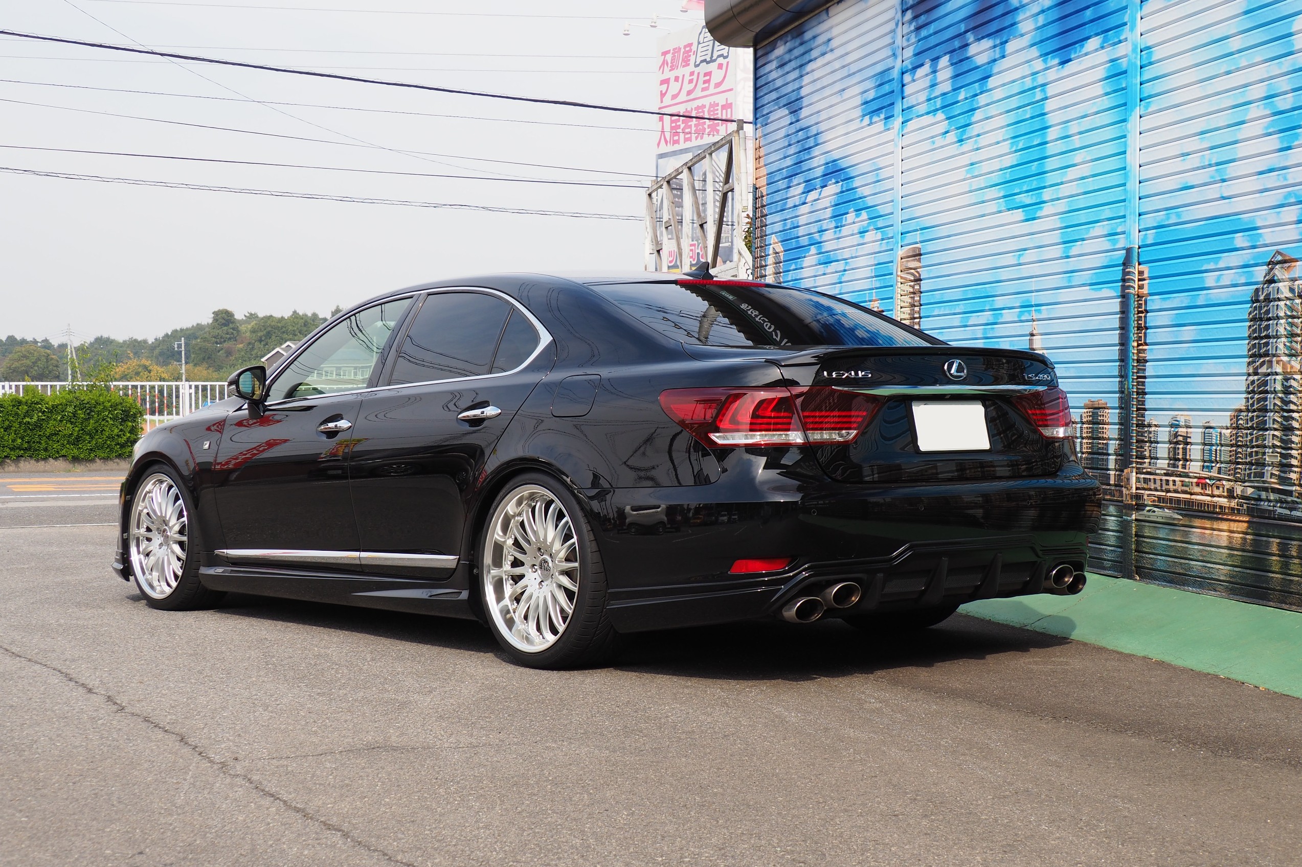 レクサス LS460 【エアサスコントローラー 取付】 | 店舗お