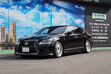 LS460 純正エアサス ハイスピードキット取付 宮崎県日向市・門