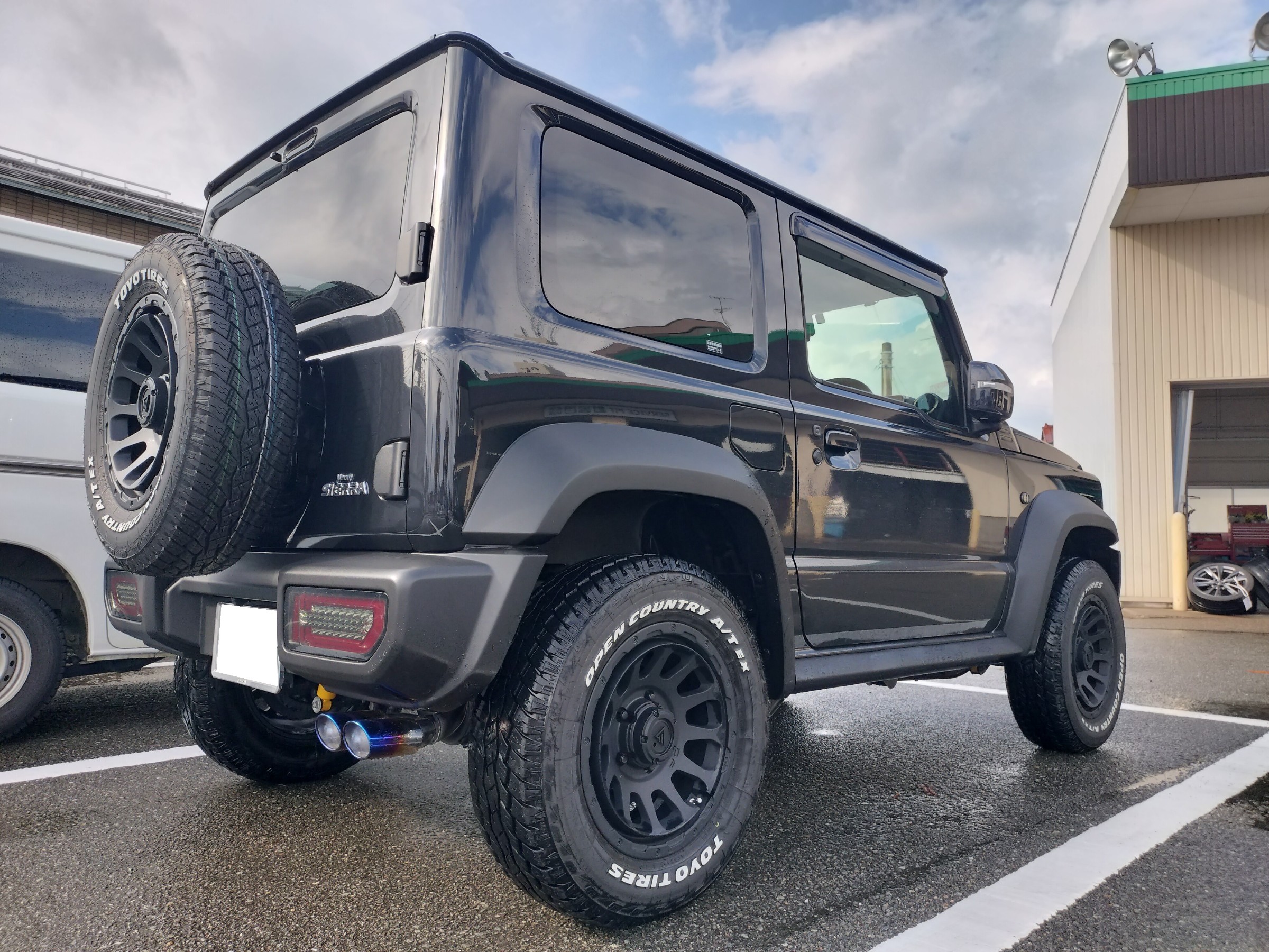 JB74 ジムニーシエラ サス＆ショック！ マフラー！ エア