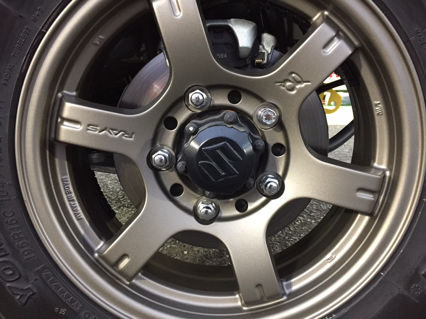 ジムニー用　RAYS グラムライツ57JX 16インチ　4本 ジムニー用 RAYS グラムライツ57JX 16インチ 4本