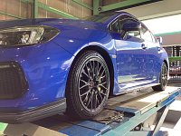☆【スバル WRX STI】スタッドレスタイヤ交換「ブリザック VRX3